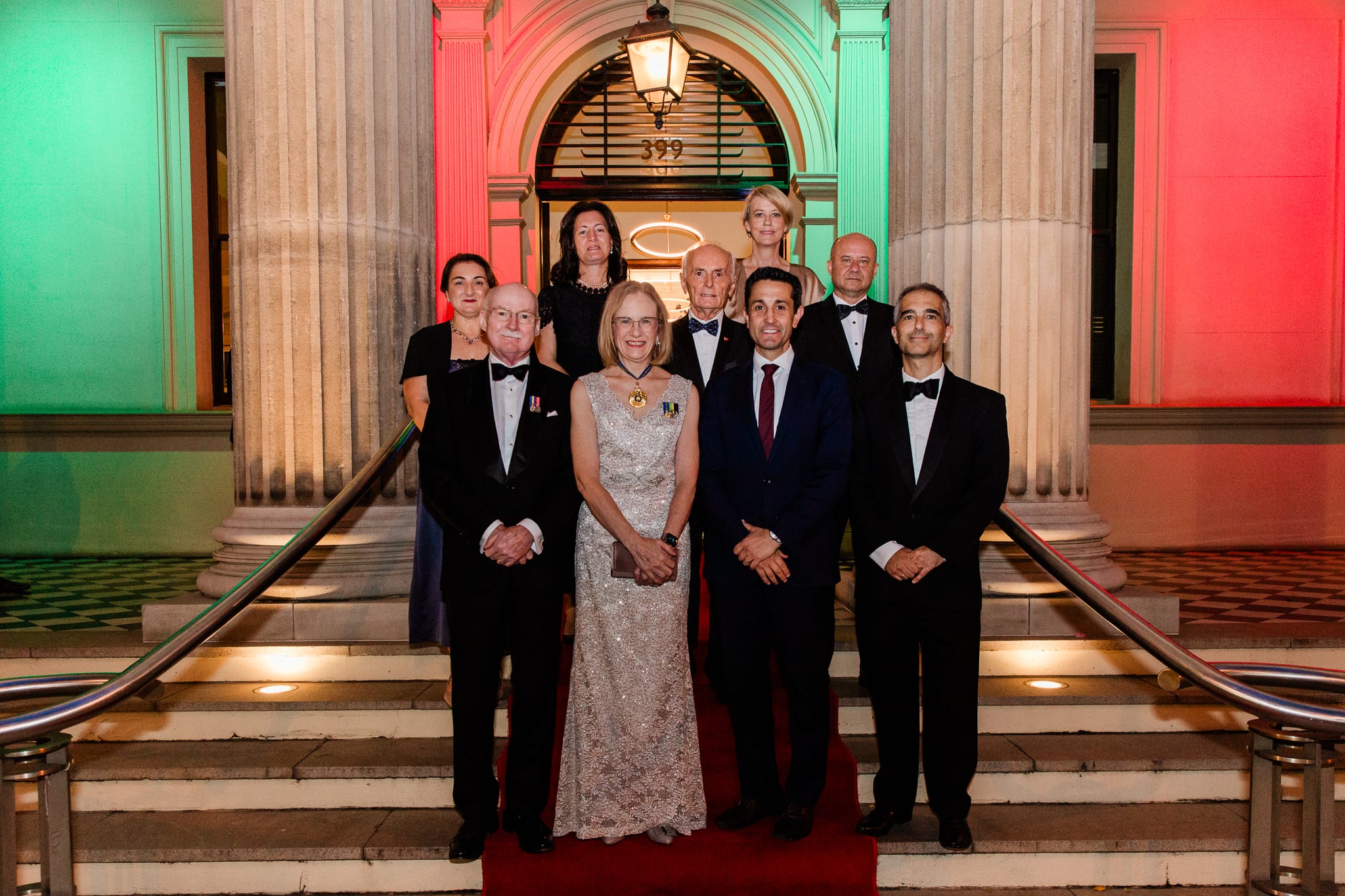 Executive Committee with Her Excellency Jeannette Young AC PSM, Governor of Queensland 